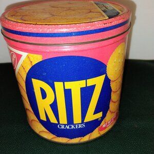 Vintage 1982 Ritz tin